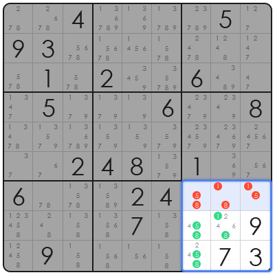 sudoku hidden triple